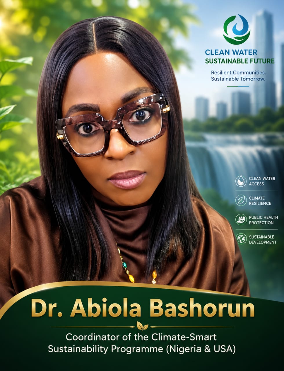 Flood Control Critical to Achieving SDG 6, Clean Water and Climate Resilience — Dr. Abiola Bashorun