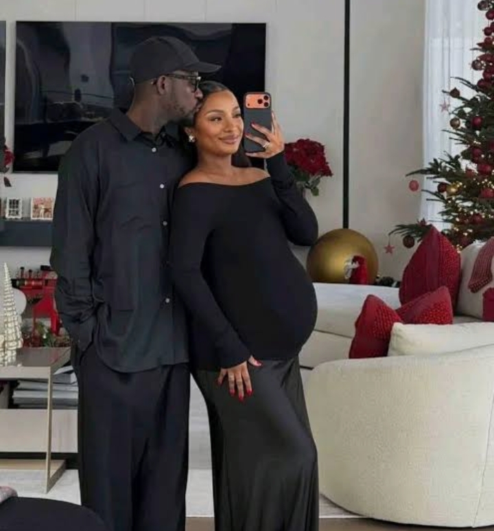 Temi Otedola, Mr Eazi Celebrate Arrival of Twins