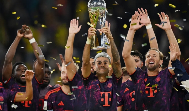 Olise Shines as Bayern Munich Beat Dortmund to Retain German Super Cup