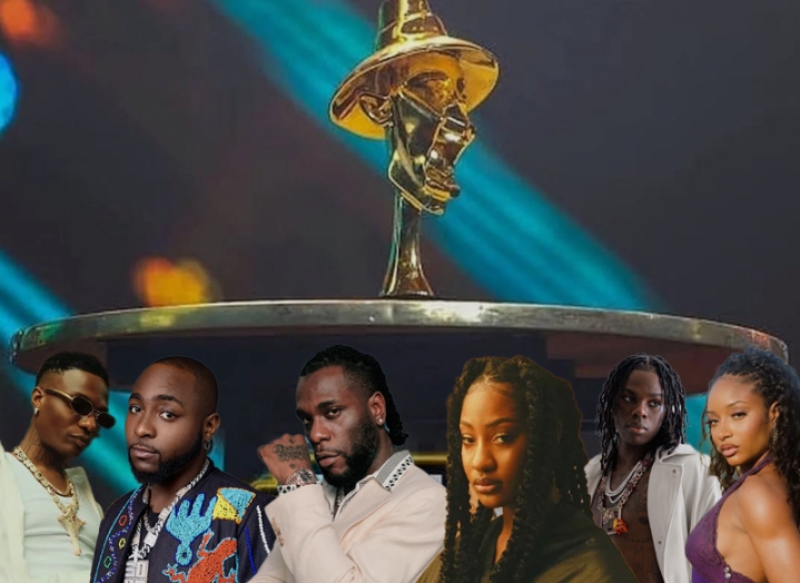 2026 Headies Awards: Burna Boy, Wizkid, Davido, Tems, Ayra Starr Lead Star-Studded Nomination List