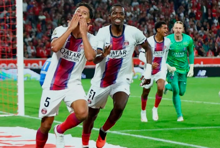 PSG Rescue 2-2 Draw with Lille After Dramatic Late Comeback