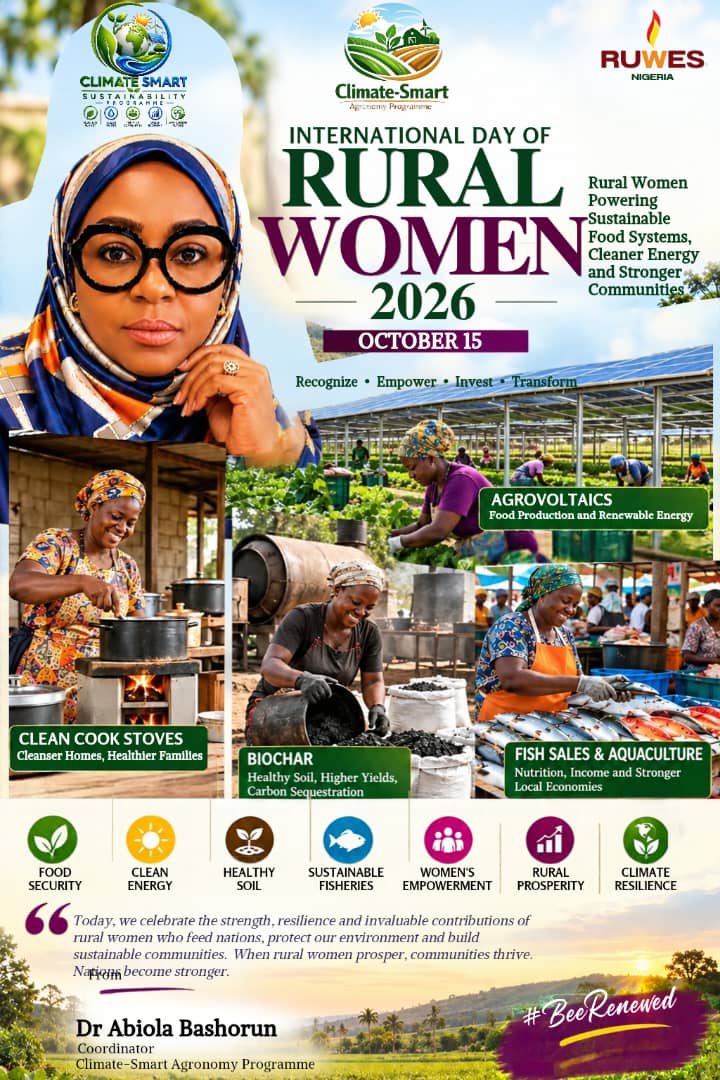 International Day of Rural Women 2026: The Unsung Architects of Food Security, Climate Resilience