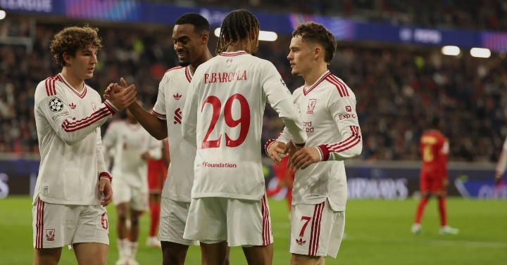 Barcola Hits Hat-Trick As Liverpool Thrash LASK 6-3 In Champions League